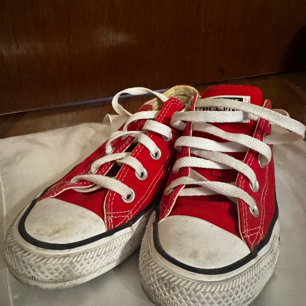 Converse Red Sneakers